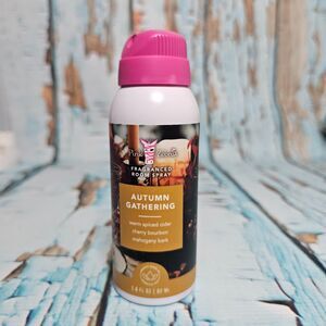 NEW Pink Zebra Autumn Gathering Room Spray 2.8oz Warm Spiced Cider Cherry Bourbo